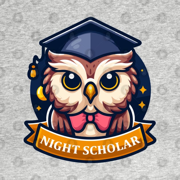 Night Scholar: Wise Owl Wisdom by SimplyIdeas